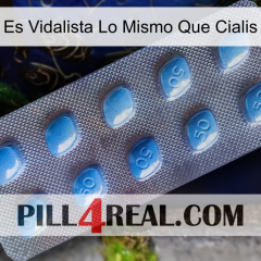 Is Vidalista The Same As Cialis viagra3